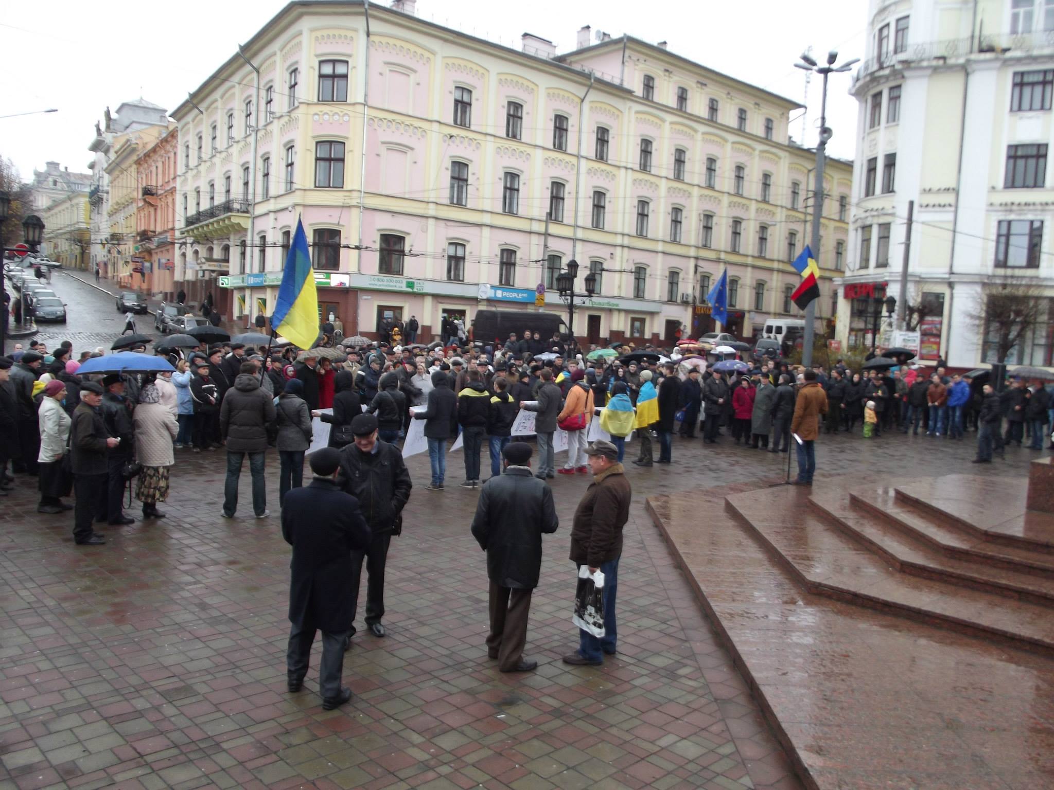 Учасники Євромайдану у Чернівцях оголосили свої вимоги