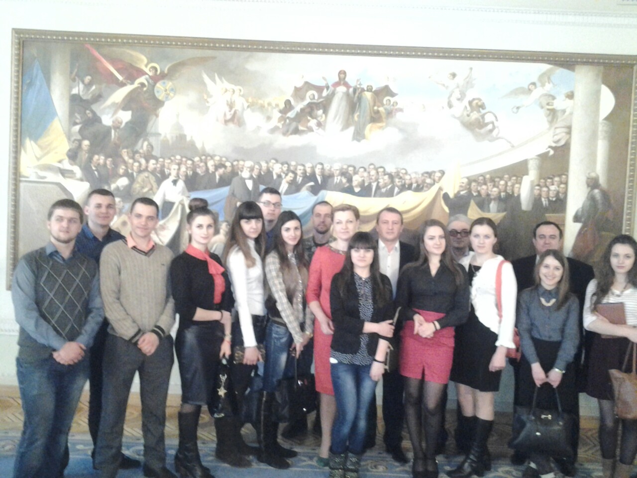 Представники Чернівецького міського студентського парламенту побували на екскурсії у Верховній Раді України