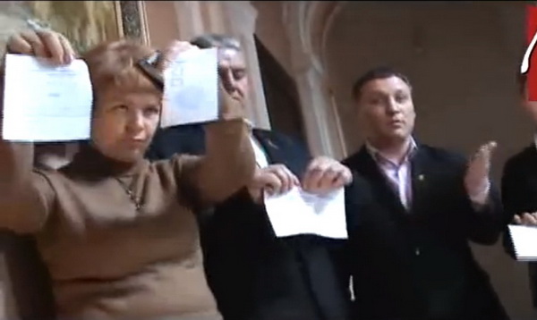 Інформацію про підтримку депутатами від 'Свободи' мера Каспрука в партії назвали «висмоктаною з пальця» 