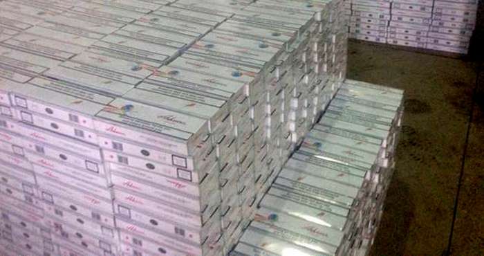 Прикордонники виявили 420  ящиків з контрафактними цигарками на суму майже 2 мільйони гривень 