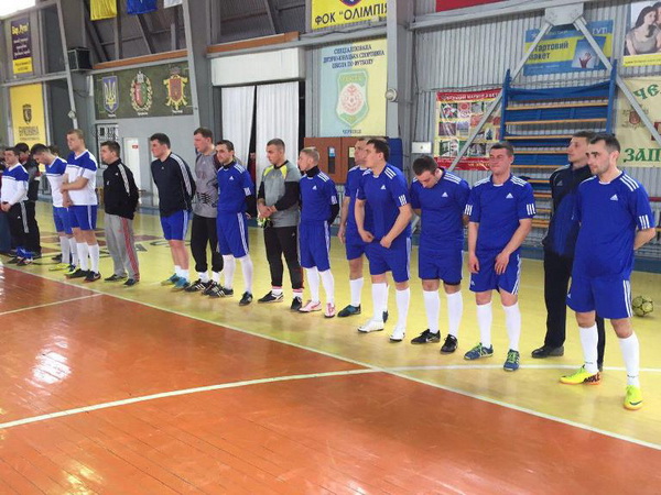 Співробітники УСБУ провели благодійний турнір з міні-футболу серед команд правоохоронних органів та команди учасників АТО 