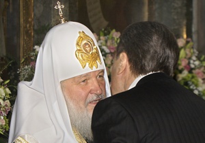 Патріарх Кирил планує зустрітися з Януковичем: після 'роздертої розколом' Буковини