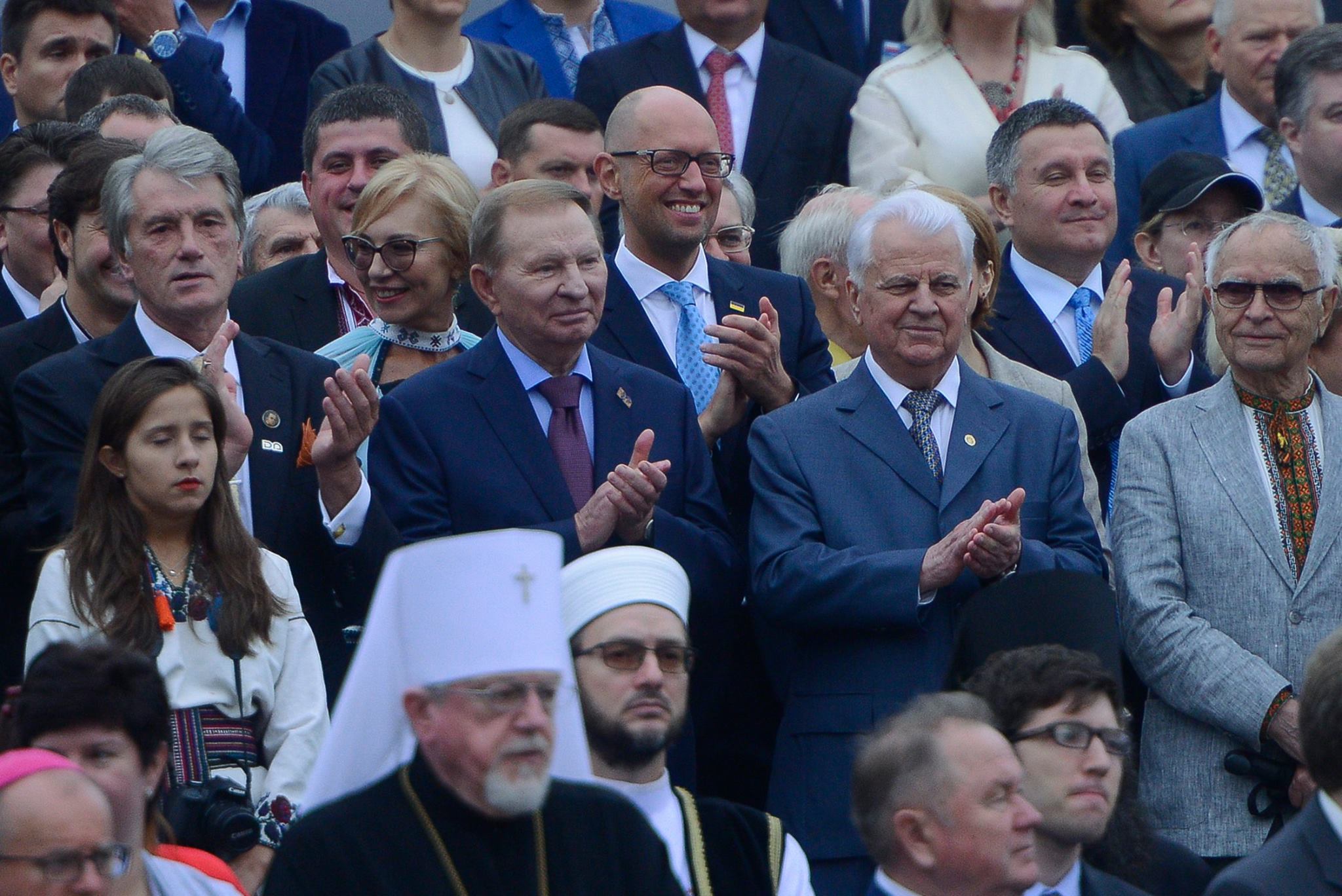 Яценюк отметил День независимости с однопартийцами: опубликованы фото