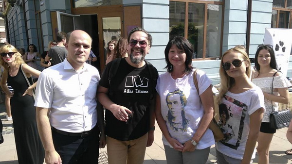 Народний депутат від УКРОПу Ірина Констанкевич з буковинськими колегами завітала на поетичний фестиваль Meridian Czernowitz   (фоторепортаж)