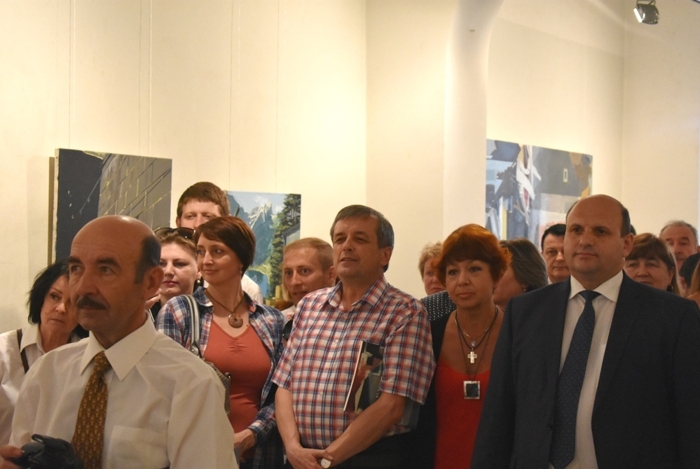 Іван Мунтян привітав відкриття виставки австрійського художника у Чернівцях 