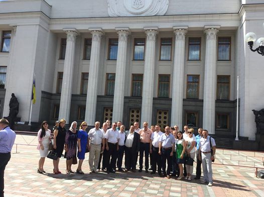 Тіміш організував екскурсію для делегатів Герцаївщини до Верховної Ради України