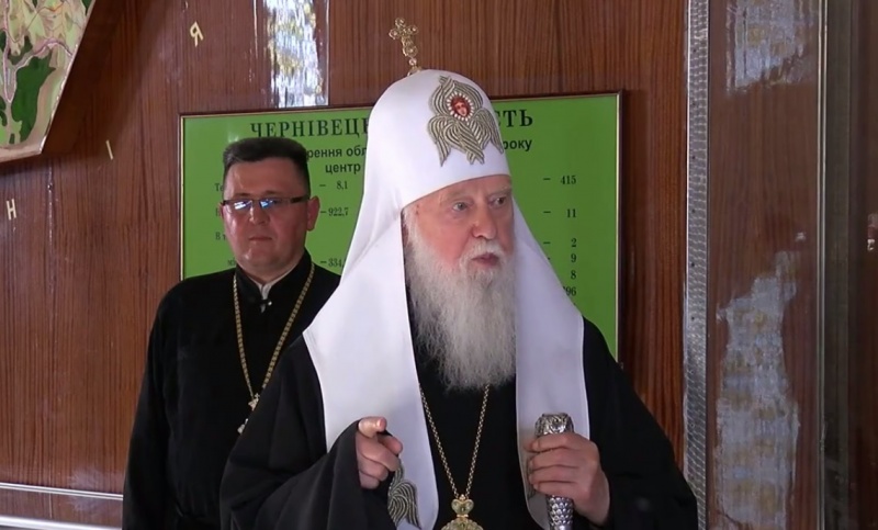 Патріарх Філарет освятить храм кафедрального собору Різдва Христового у Чернівцях  