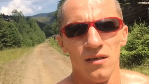 Депутат Чернівецької облради вибіг на гору Томнатик майже за годину (відео)