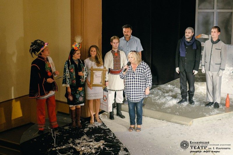 Чернівецький театр показав 'Слуги і сніг' на IX фестивалі “Коломийські представлення” 