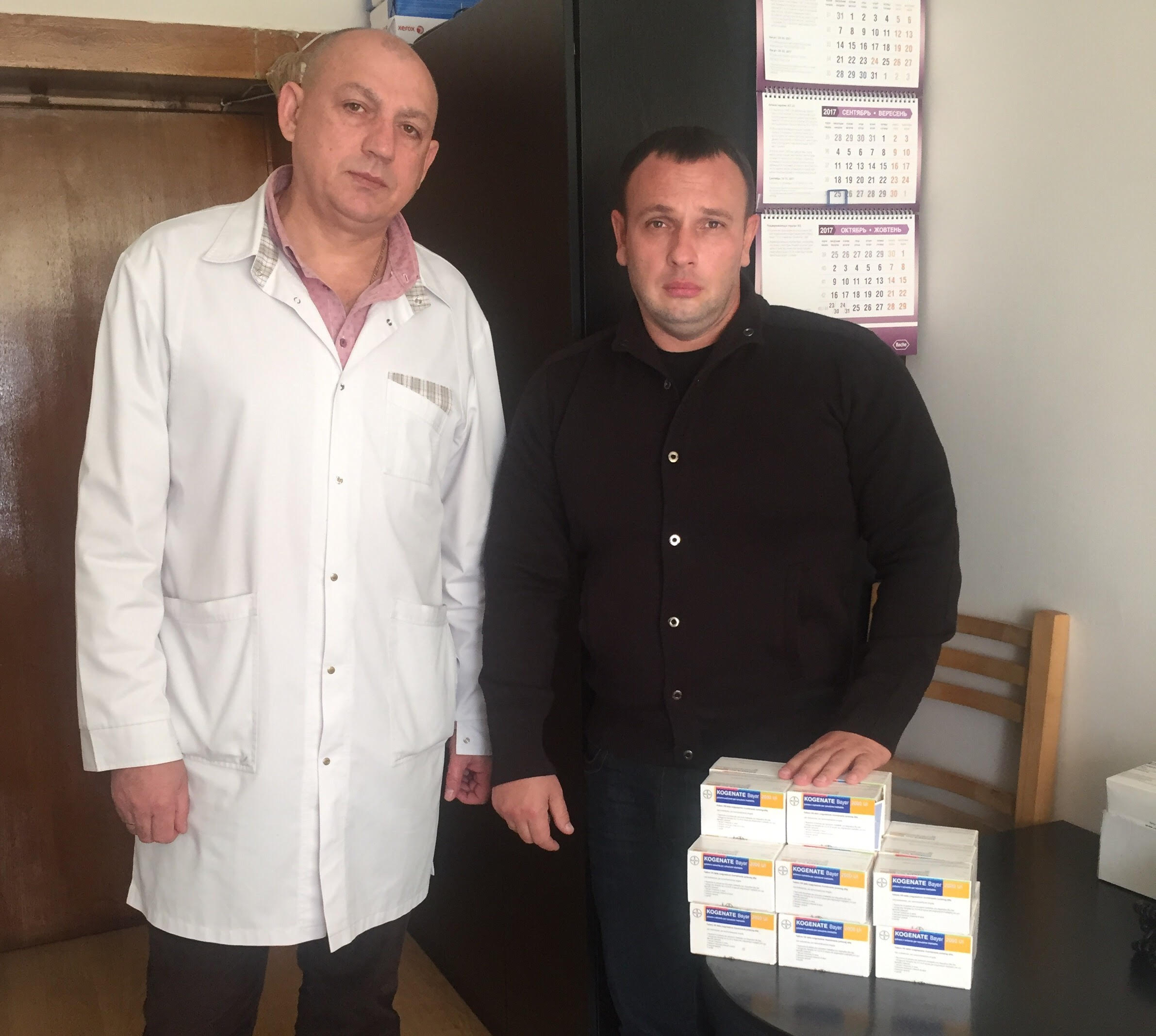 Сергій Качмарський: Благодійники передали хворим на гемофілію дітям ліки на 59 тисяч євро 