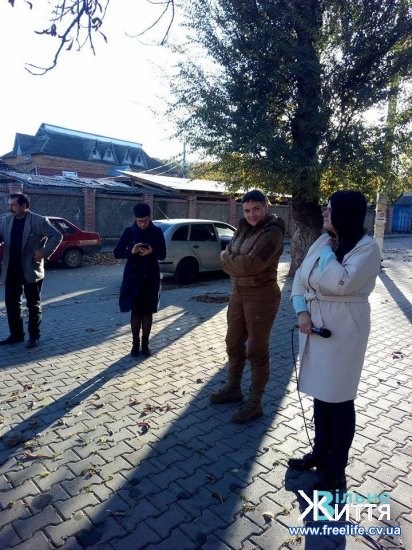 Надія Савченко в Кіцмані розповідала про необхідність проведення перепису населення