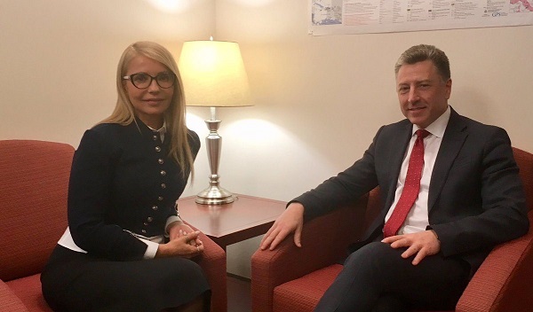 Юлія Тимошенко у США: Головні теми зустрічей – протидія корупції та пошук миру на Донбасі