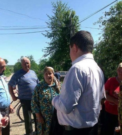 Бурбак говорив з мешканцями Олексіївки та Новоолексіївки Сокирянського району про об’єднання та створення громади