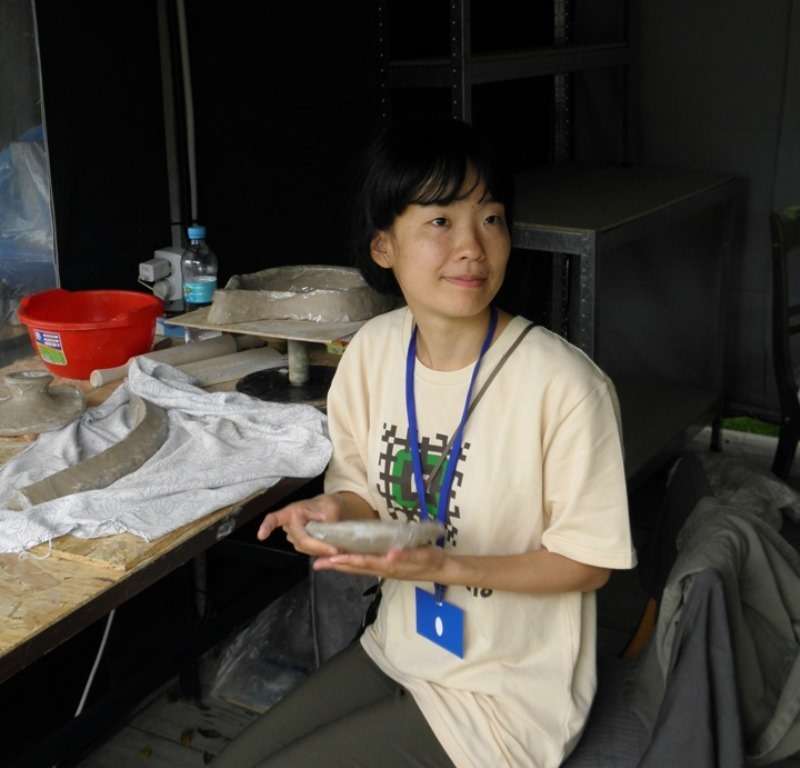 Керамістка з Японії приїхала у Вижницю на пленер (ФОТО+ВІДЕО) 