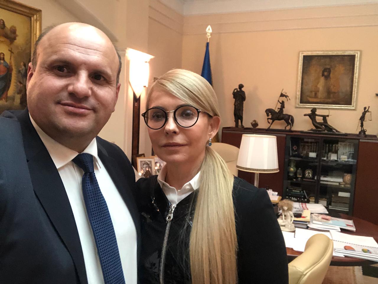 Юлія Тимошенко  та Іван Мунтян обговорили поточні питання, підбили підсумки року, намітили плани