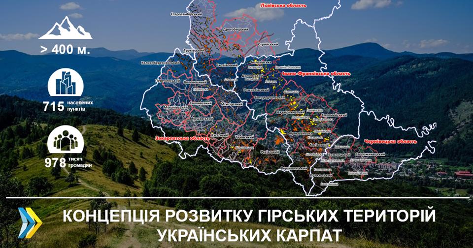 Чернівецька ОДА має до 10 вересня подати конкретні проекти щодо розвитку гірських територій