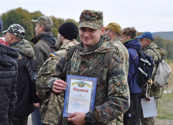 День бійця територіальної оборони бійці підрозділів Буковини відзначили вишколом на полігоні Прибан  