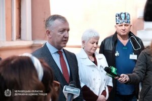 Обласна лікарня у Чернівцях отримала апарат штучної вентиляції легень