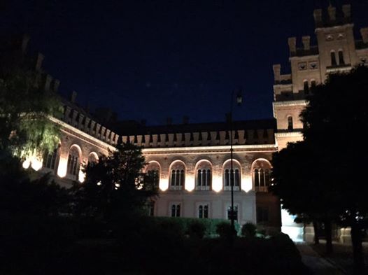 UNESCO Heritage at night: Осачук показав нічну підсвітку корпусів резиденції  