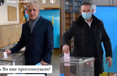 Згідно екзит-полу Роман Клічук набрав 59,1% голосів. За Віталія Михайлішина проголосували 40,9% виборців 