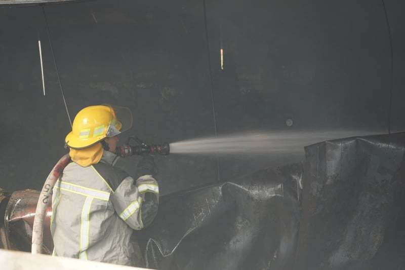 Масштабну пожежу складу на Лесина гасили всі пожежно-рятувальні частини Чернівців
