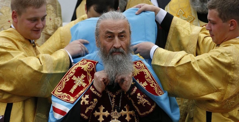 Онуфрій просить Путіна по-християнськи відпустити захисників Маріуполя