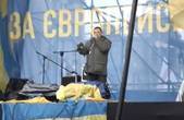 Виступ журналіста Петра Кобевка на Євромайдані у Києві