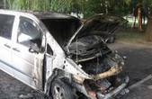 Активістові ГО 'Патріотична громада Буковини', що неодноразово пікетувала 'Сбєрбанк Росії' в Чернівцях,  спалили автомобіль