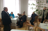 Чернівецька «Батьківщина» відвідала поранених бійців у військовому госпіталі