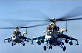 У небі Буковини військові бойові вертольоти