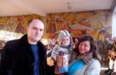 Фракція «УКРОП» Чернівецької обласної ради привітала  з новорічними святами  66 діток воїнів АТО, які очікують на ротацію