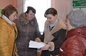 Депутат-«батьківщинівка» звітувала перед виборцями про свої перші дії в облраді особисто