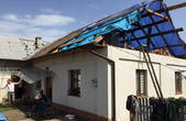 Голова Чернівецької обласної ради власним коштом відновить  дах будинку одного зі своїх односельчан, який потерпів від розгулу стихії