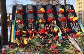 Максим Бурбак у Києві вшанував пам'ять загиблих Героїв Небесної Сотні