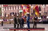 У Києві на військовому параді десантникам з Чернівців вручили бойовий прапор