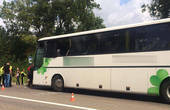 У Чернівцях не розминулися пасажирський автобус і вантажівка (ФОТО)