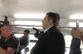 Поезд «Интерсити» задерживают: Требуют, чтобы Саакашвили вышел