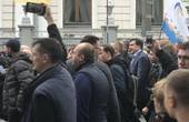 Саакашвілі на мітингу під Радою закликав Порошенка піти у відставку (+ВІДЕО)