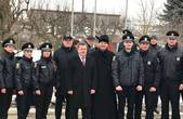 Бурбак привітав нових патрульних поліцейських зі складанням присяги 