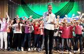Андрій Рибарчук з шоу „Голосу країни” виступив у Глибоці під час благодійного концерту