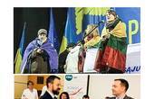 Прапор ЄС, який був з ним на  Майдані під час Революції Гідності, буковинець Максим Кияк подарував Robert Schuman Institute як  нагадування про європейське прагнення України