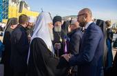 Яценюк взяв участь у подячній молитві за автокефалію Української православної церкви