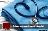 Половина українців вважають вітчизняних лікарів некомпетентними