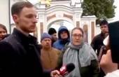 'Буковина відійде Румунії', - прихильниця УПЦ МП під час мітингу біля Києво-Печерської лаври влаштувала антиукраїнську провокацію — відео