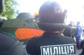 Відео, на якому Максим Бурбак у центрі Києва зупиняв військову машину, яка давила людей 