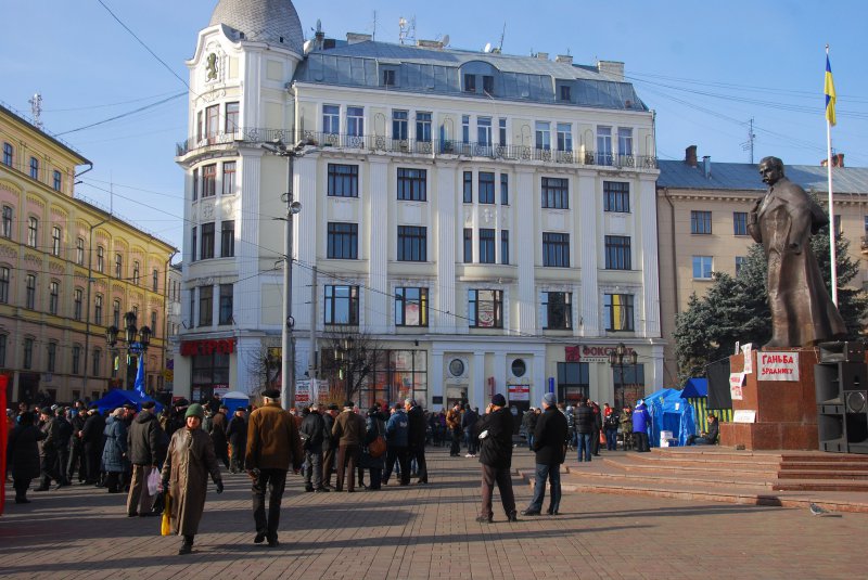 У Чернівцях віче 'Солідарність проти терору' – на Центральній площі о 12 год. в неділю, 29 грудня