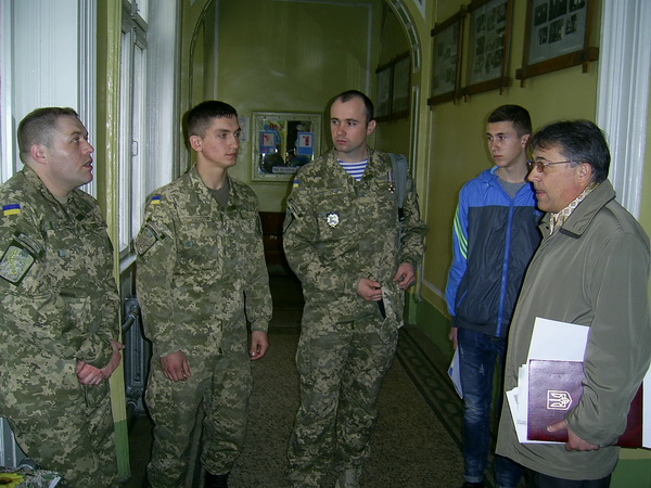 До Чернівців завітали представники Академії сухопутних військ імені гетьмана Петра Сагайдачного
