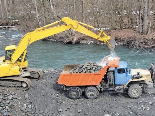 На Буковині незаконно видобували гравій  
