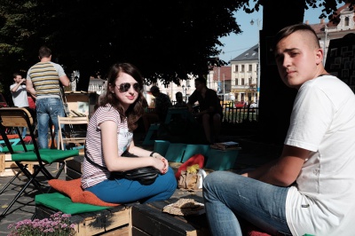 Там де раніше паркувалися чернівецькі чиновники, зараз можна пограти в настільні ігри (ФОТО)