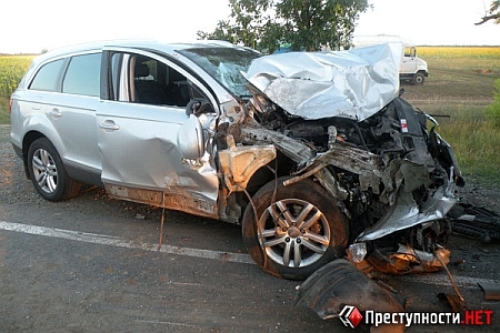 Москаль в аварії зламав ребро (фото)